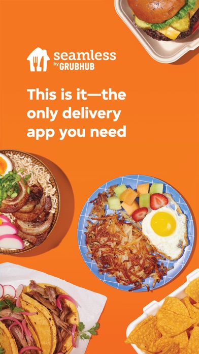 Tangkapan skrin Seamless: Local Food Delivery