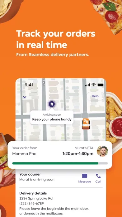 Seamless: Local Food Delivery 스크린샷