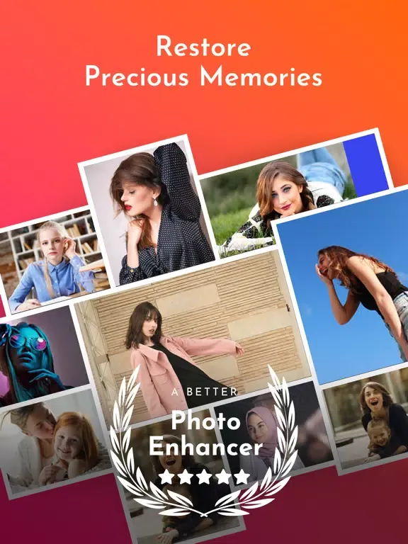 Capturas de pantalla de ReMe - AI Photo Enhancer iPad 