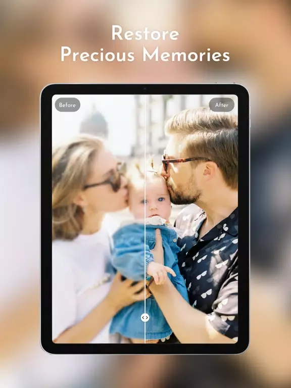 Capturas de pantalla de ReMe - AI Photo Enhancer iPad 