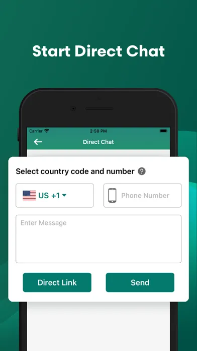 Tangkapan layar Dual Web Chat for WhatsApp