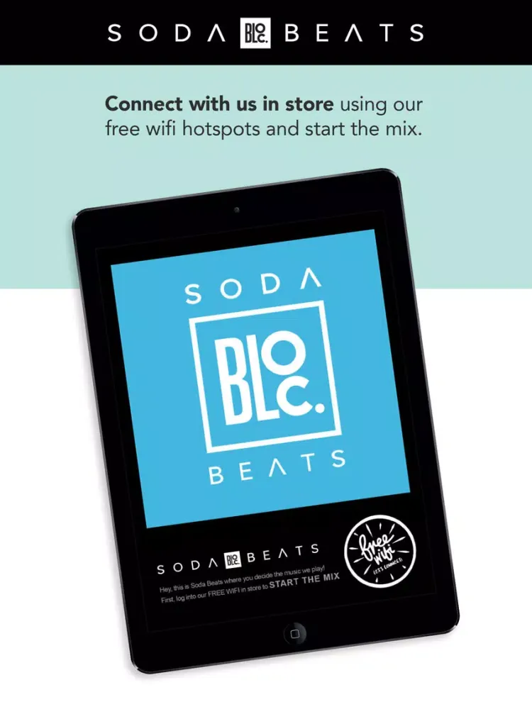 ภาพหน้าจอของ SODA Bloc iPad 