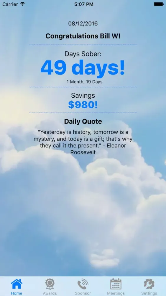 Capturas de pantalla de glan: Addiction Recovery App