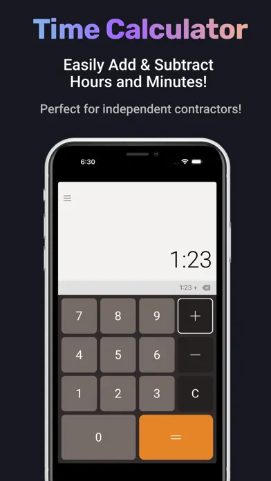 Hours And Minutes Calculator Screenshots