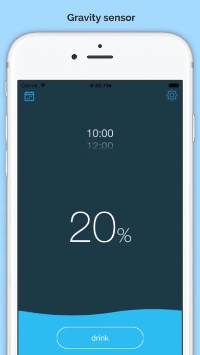 Captures d'écran de iWater: Daily Drink Tracker & Reminder