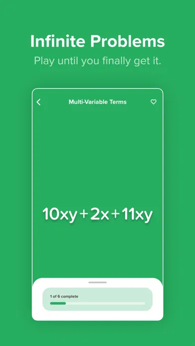 Zrzuty ekranu Algebra Touch: Fully Unlocked