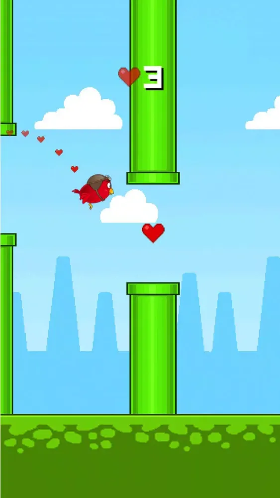 Flappy Red Bird Screenshots