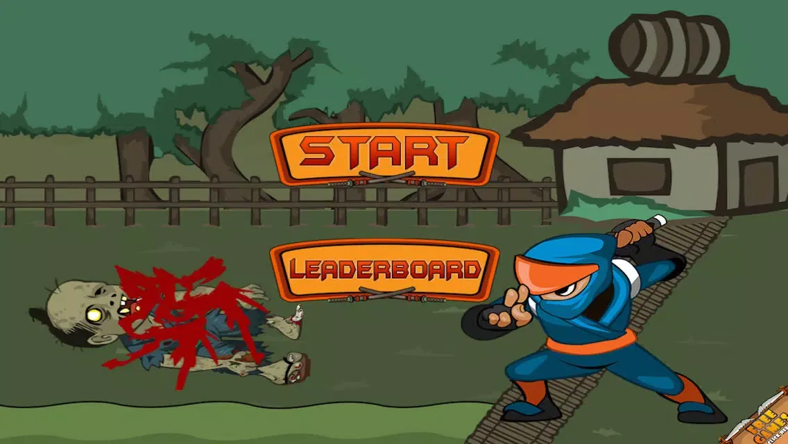 Capturas de tela do A Fighting Retro Ninja Urban Undead - Fighting Slash Adventure Game Free