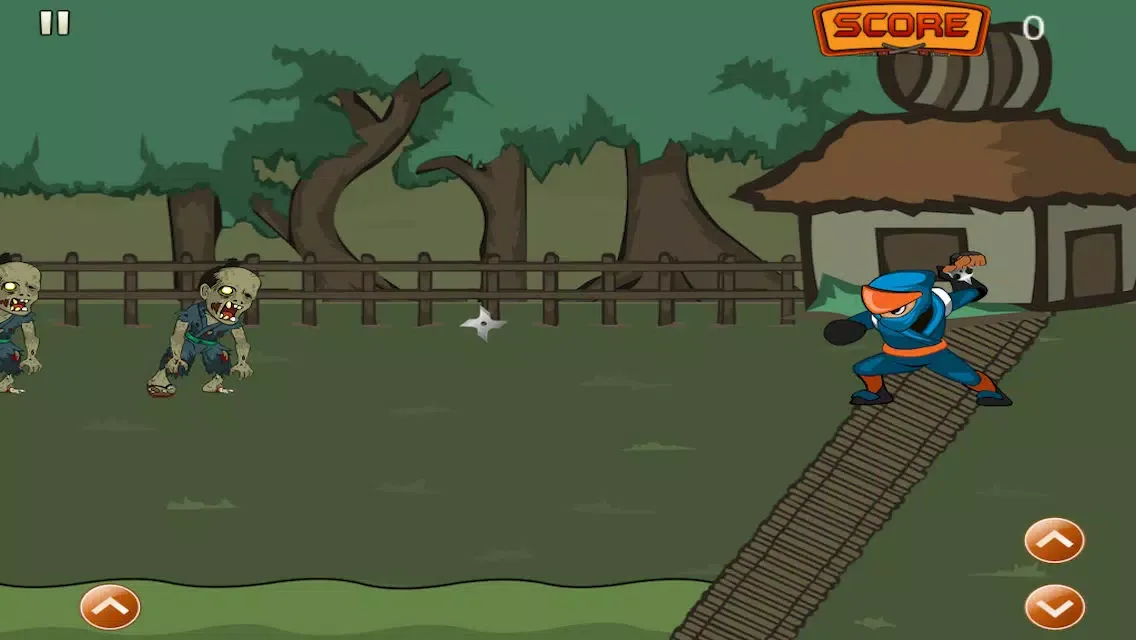 Capturas de tela do A Fighting Retro Ninja Urban Undead - Fighting Slash Adventure Game Free