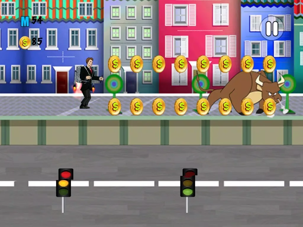 Capturas de pantalla de A Crazy Wall Street Business Man - Super Blast Insane Shooter FREE iPad 