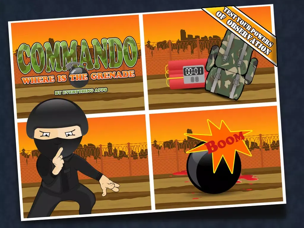 Commando Ultimate Bomb Mission Smash The Enemy iPad  Screenshots