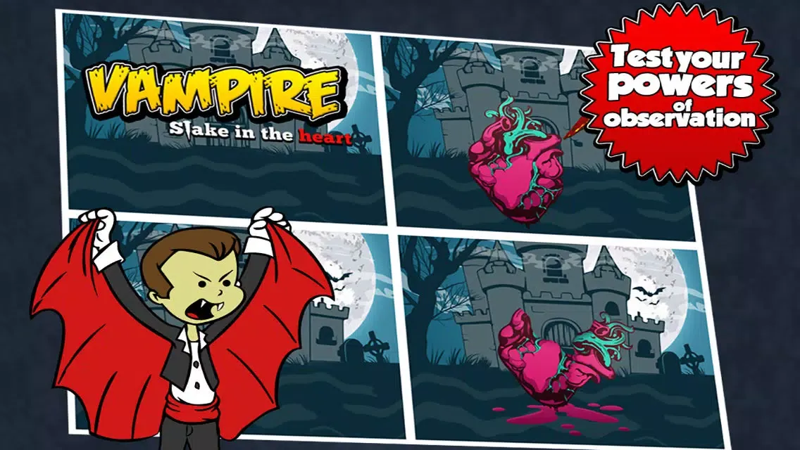 Capturas de tela do Crazy Vampires Stake Heart Popper BLast - Extreme Zombie Survival Mania