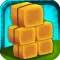 A Farm Hay Bail Stack - Building Fun Hay Towers FREE
