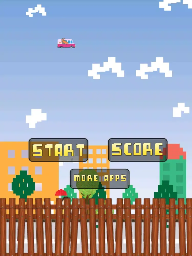 A Donut Truck Flying Bird Food Games iPad  Ekran Görüntüleri