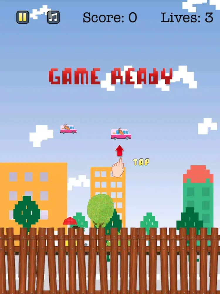 A Donut Truck Flying Bird Food Games iPad  Ekran Görüntüleri