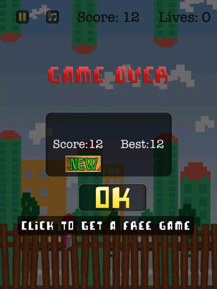 A Donut Truck Flying Bird Food Games iPad  Ekran Görüntüleri