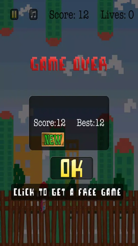 A Donut Truck Flying Bird Food Games Ekran Görüntüleri
