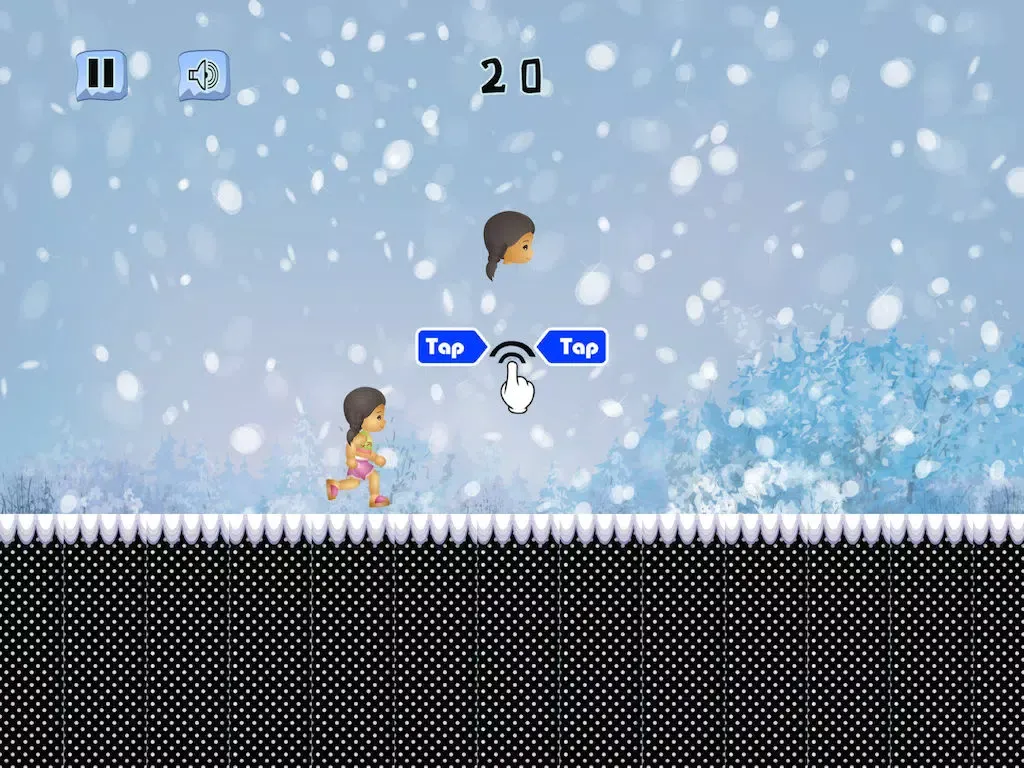A Frozen Sleeping Princess Outruns Evil Villain - Witch In Fairytale Game Free Version iPad 应用截图