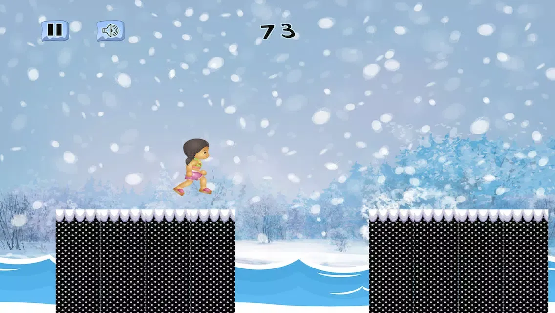 A Frozen Sleeping Princess Outruns Evil Villain - Witch In Fairytale Game Free Version应用截图