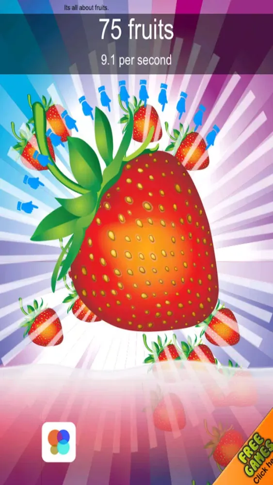 Zrzuty ekranu Fruit Clicker FREE - Feed the Virtual Boys & Girls with Nuts, Pizza and Cookies