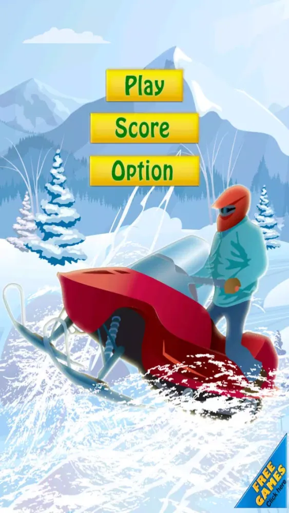 A Snowmobile Frozen Rally Racing - Fun Kids Off-Road Moto Race Blitz应用截图