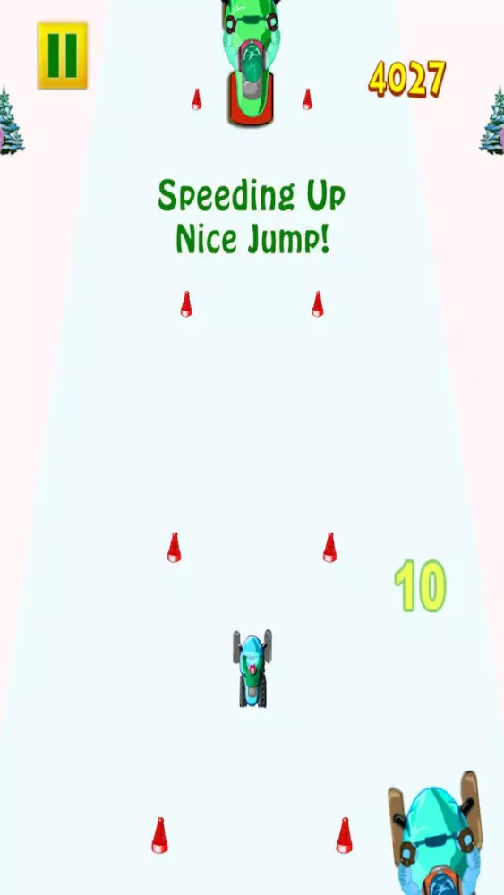 A Snowmobile Frozen Rally Racing - Fun Kids Off-Road Moto Race Blitz应用截图