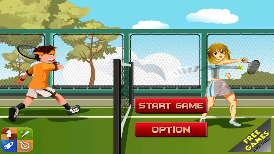 A Super Topspin Tennis - Virtual Flick Spin Championship Free 스크린샷