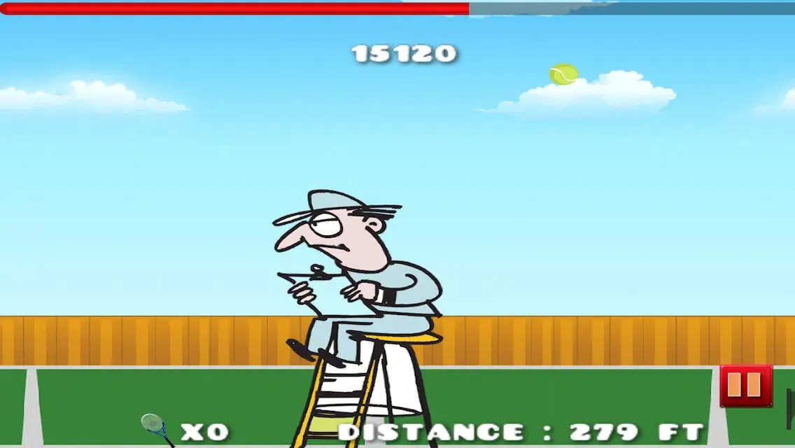 A Super Topspin Tennis - Virtual Flick Spin Championship Free 스크린샷