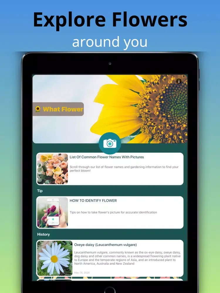What Flower - Plant Identifier iPad  스크린샷