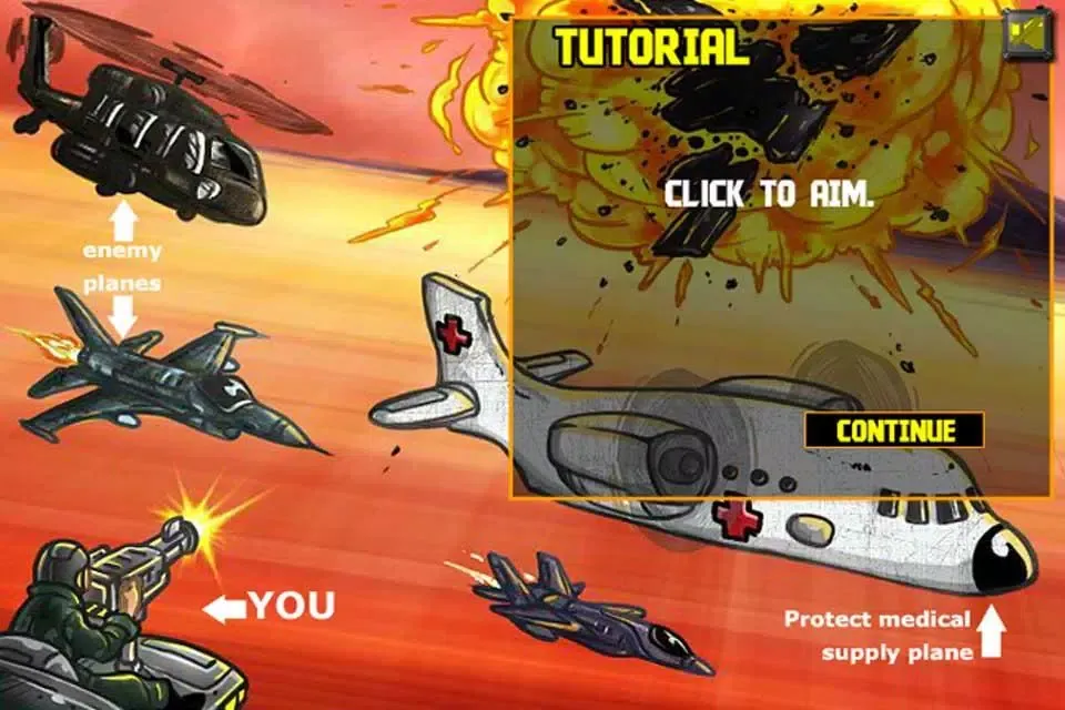Air Attack War سکرین شاٹس