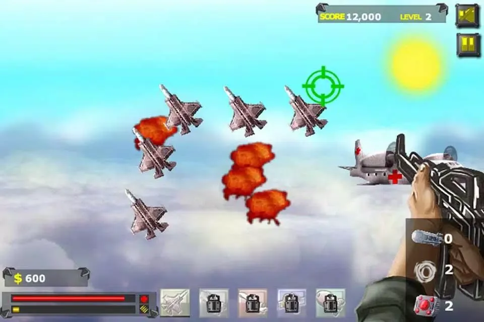 Air Attack War سکرین شاٹس