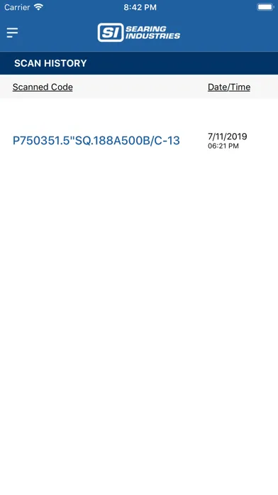 Zrzuty ekranu SI Scan - Reports