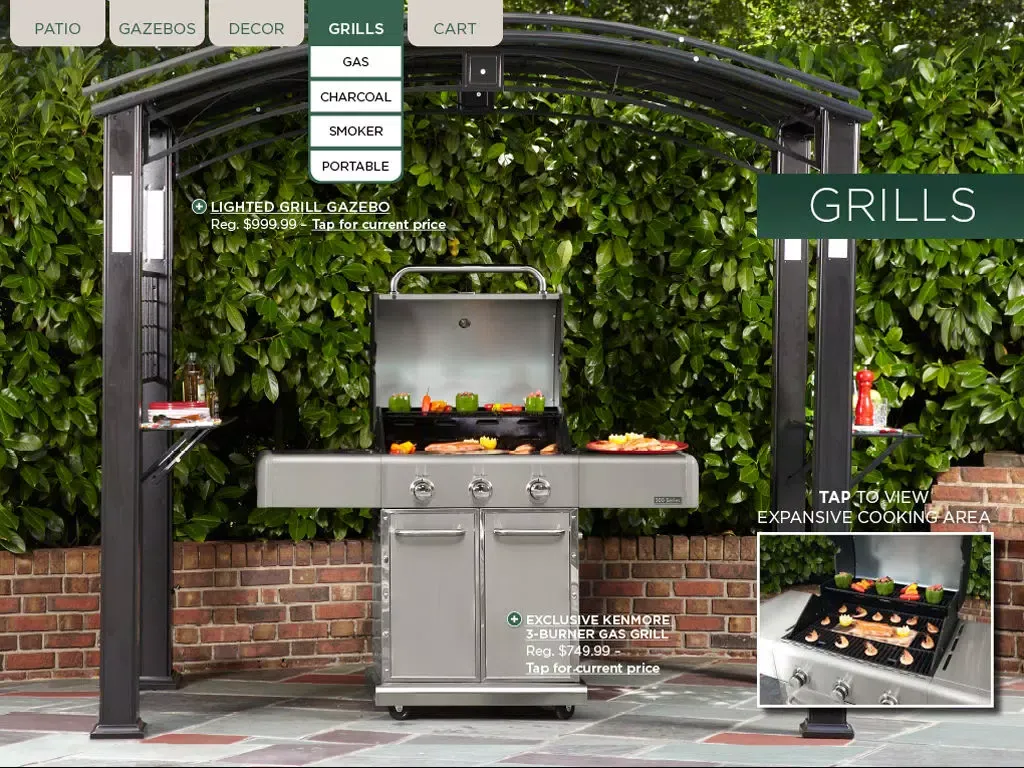 Patio & Grills iPad 應用截圖