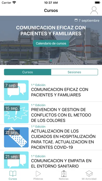 Formación SanidadMadrid Screenshots