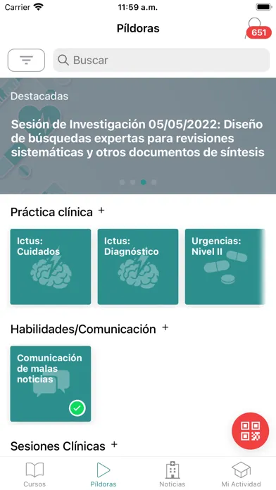Formación SanidadMadrid Screenshots