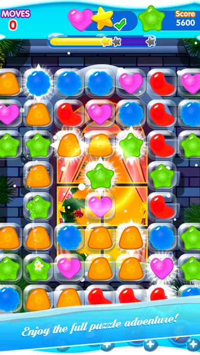 Capturas de tela do Candy Sweet Tales - Match 3 Christmas