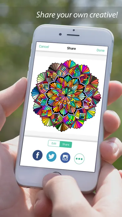 Coloring Book For Adults FREE App স্ক্রিনশট