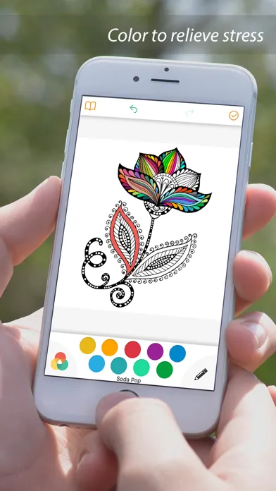 Coloring Book For Adults FREE App স্ক্রিনশট