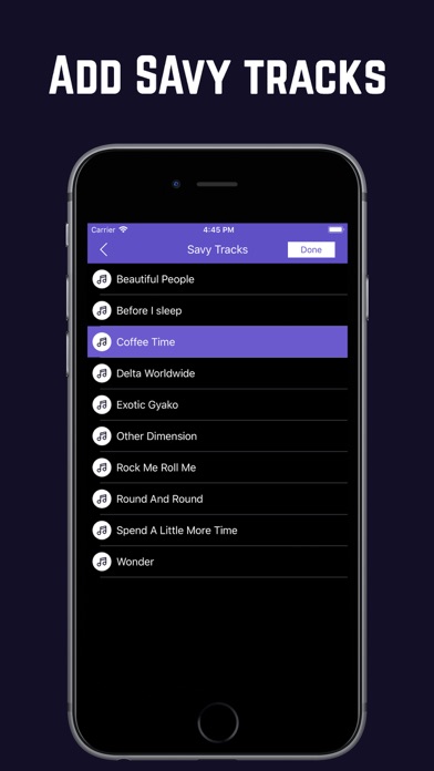 Savy Video Editor - Music Screenshots