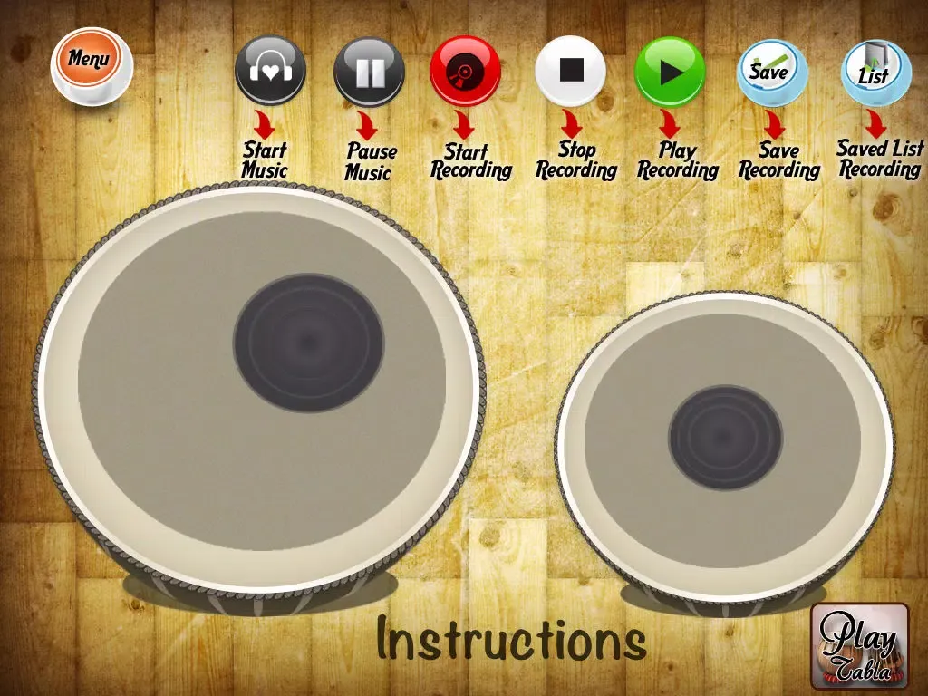 iTabla Ustad iPad  سکرین شاٹس
