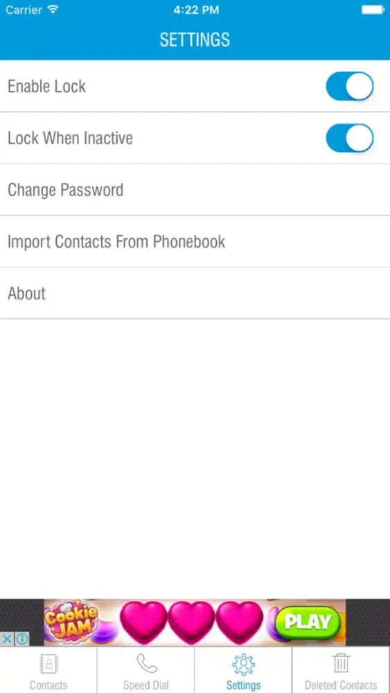 Capturas de pantalla de PvtContacts