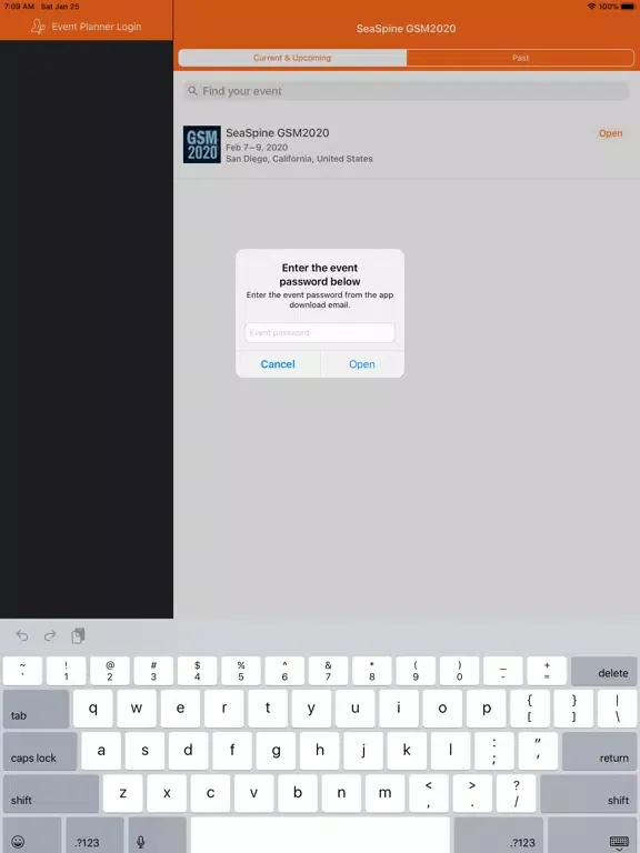 Screenshot di SeaSpine GSM 2020 iPad 