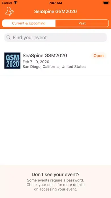 Screenshot di SeaSpine GSM 2020