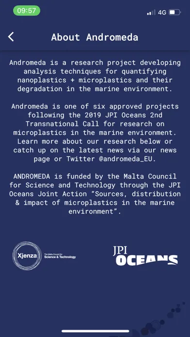 ANDROMEDA microplastics应用截图