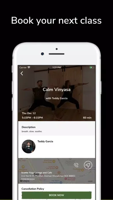Seattle Yoga Lounge & Cafe سکرین شاٹس