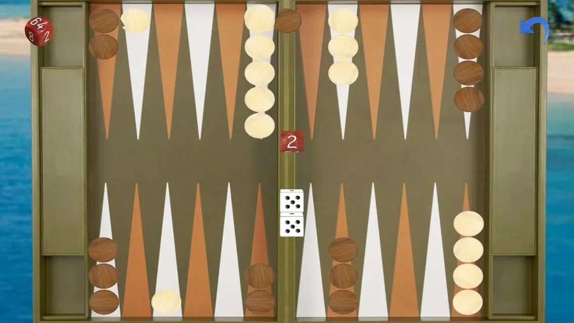 Capturas de tela do Advanced Backgammon