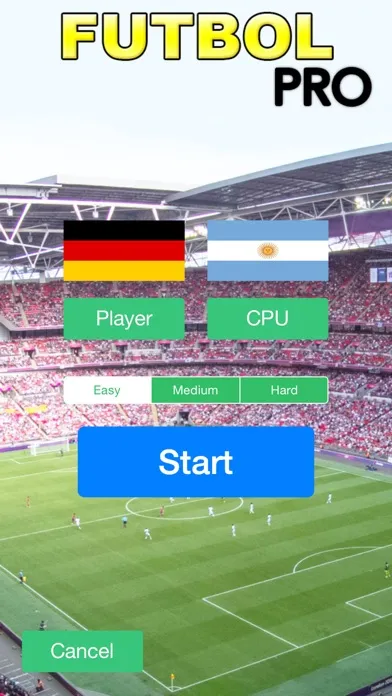 Ảnh chụp màn hình của Futbol Pro