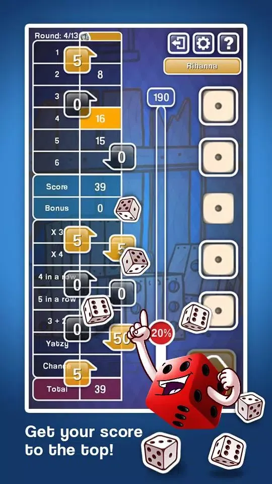 Скриншоты Yatzy Ultimate
