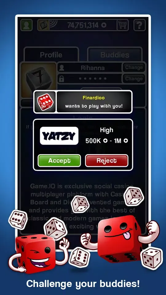 Скриншоты Yatzy Ultimate