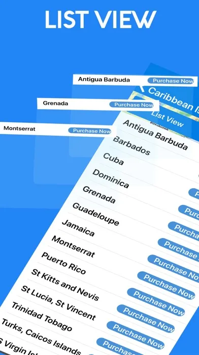 Screenshot di Seawell Caribbean Islands GPS